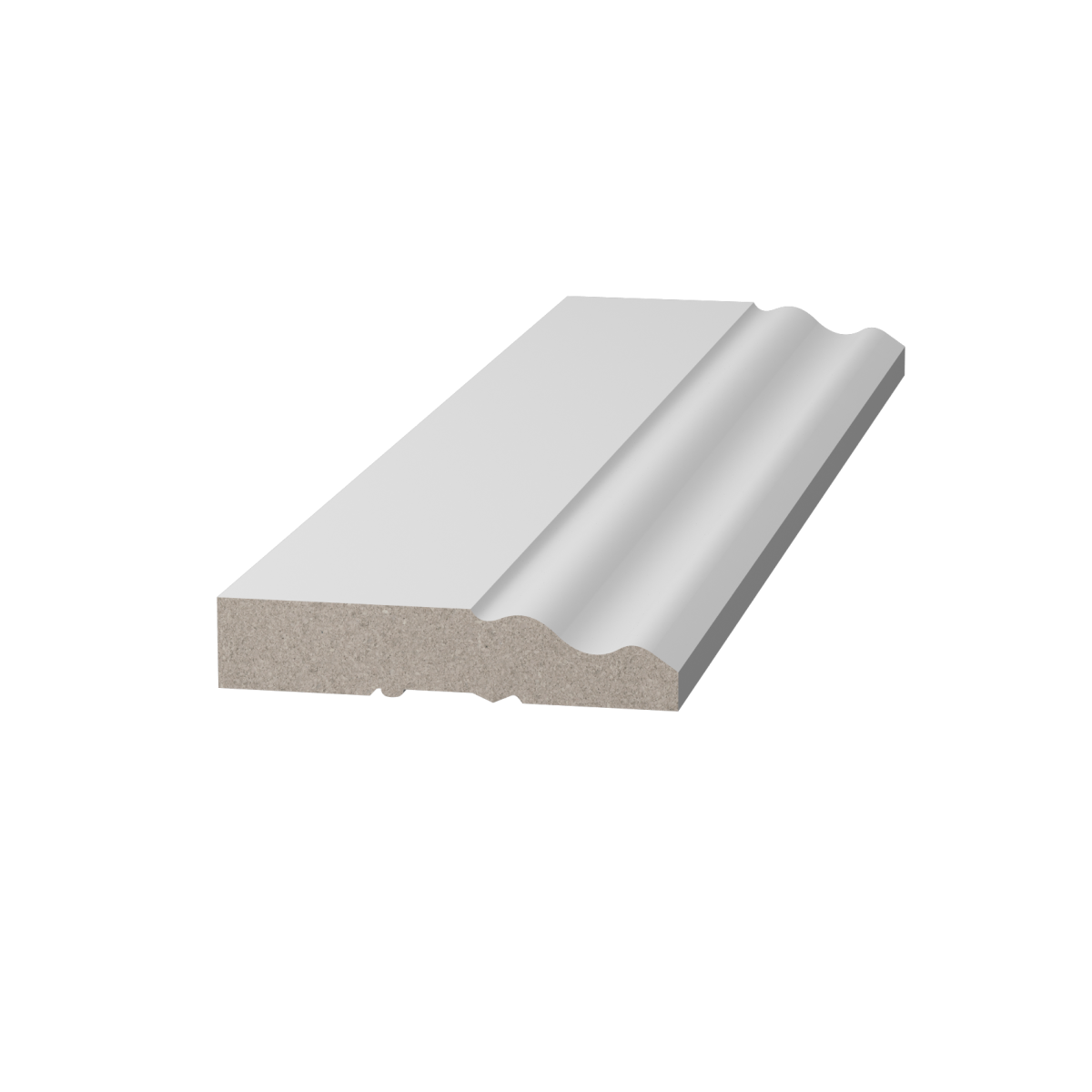 Плинтус под покраску Ultrawood Base 0021 i 2000х60х12 мм